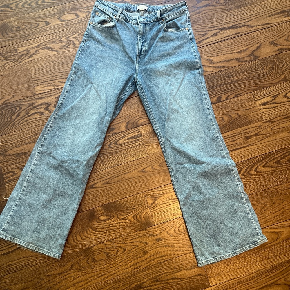 H&M Blue Straight Jeans Classic Style